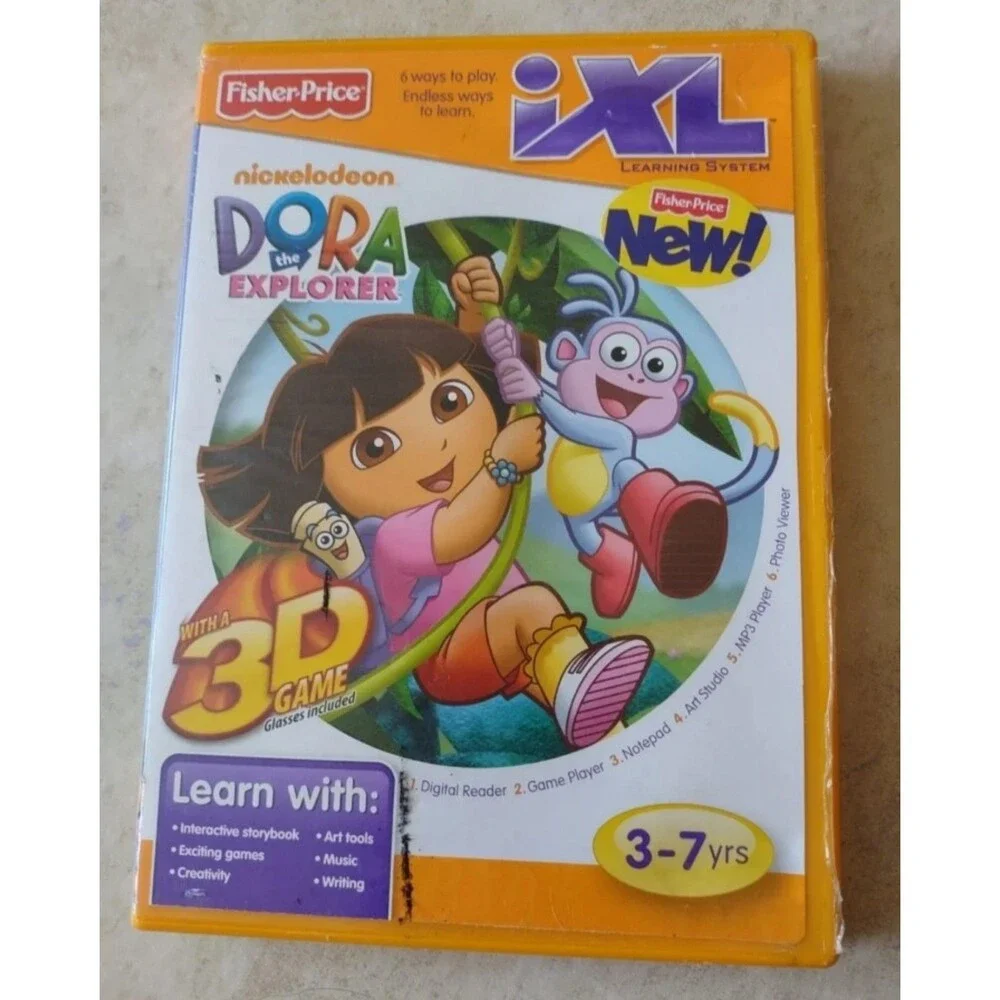 Dora The Explorer iXL Game Disc + Case + Manual